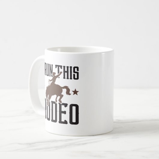 Mug J'Ai Exécuté Ce Rodéo (Devant gauche)