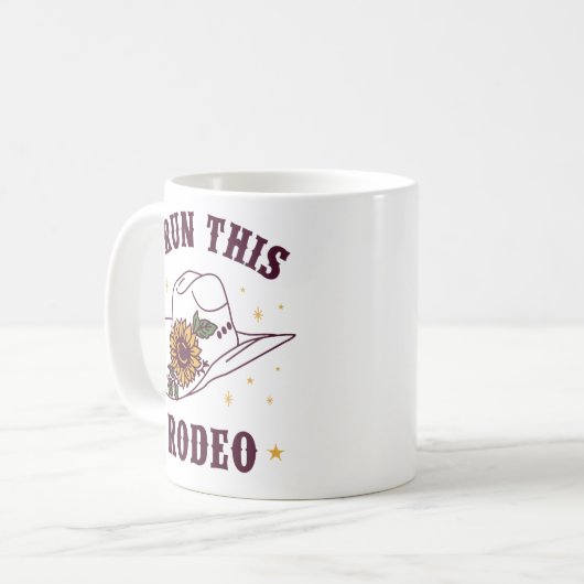Mug J'Ai Exécuté Ce Rodéo (Devant gauche)