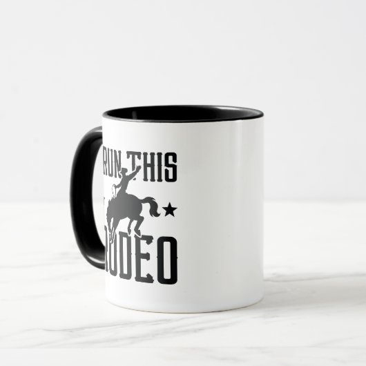 Mug J'Ai Exécuté Ce Rodéo (Devant gauche)