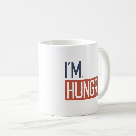 Mug J'ai faim (Devant droit)