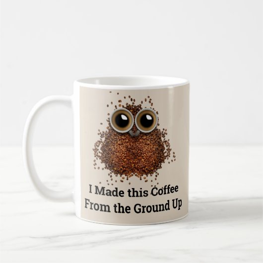Mug J'ai fait ce café du sol (Gauche)