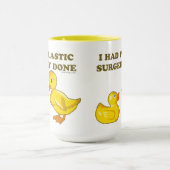 Mug J'Ai Fait Chirurgie En Plastique (Centre)