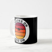 Mug J'Ai Fait Du Drone Sur Et Sur - Pilote De Drone (Devant gauche)