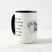 Mug J'Ai Fait Du Poker Une Fois (Devant gauche)