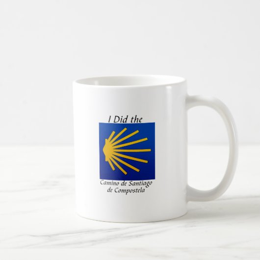 Mug J'ai fait le Camino De Santiago (Droite)