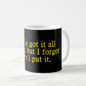 Mug J'Ai Finalement Tout Compris (Devant droit)