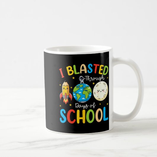 Mug J'ai franchi 100 jours d'école Thé à 100 jours (Droite)