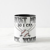 Mug J'Ai Frappé Le Mien....Kick Yours Softball (Centre)