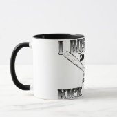 Mug J'Ai Frappé Le Mien....Kick Yours Softball (Gauche)
