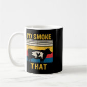 Mug J'Ai Fumé Que Bbq Barbeque Fumer Grillage C (Gauche)