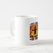 Mug J'ai Jeté un Sortilège sur Vous Épouvantail d'Hall (Devant gauche)