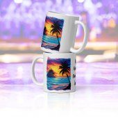 Mug J'ai juste besoin de toi et de couchers de soleil