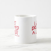 Mug J'ai juste laissé tomber une charge (Centre)