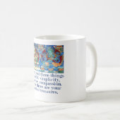 Mug J'Ai Juste Trois Choses - Citation De Compassion (Devant droit)