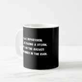 Mug J'ai la dépression_badass (Devant gauche)