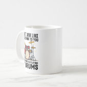Mug J'ai l'air de t'écouter mais dans ma tête (Devant gauche)