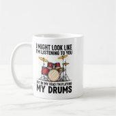 Mug J'ai l'air de t'écouter mais dans ma tête (Gauche)