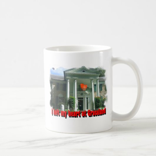 Mug J'ai laissé mon coeur chez Graceland (Droite)