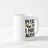 Mug J'ai l'autisme (Devant droit)