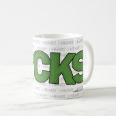 Mug J'ai le coeur des canards (Devant droit)