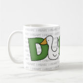 Mug J'ai le coeur des canards (Gauche)