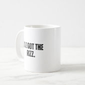 Mug J'ai le Rizz - Confiant et élégant (Devant gauche)