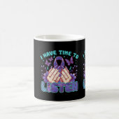 Mug J'Ai Le Temps D'Écouter La Santé Mentale Et Le Sui (Centre)