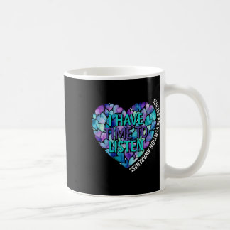 Mug J'Ai Le Temps D'Écouter La Sensibilisation À La Pr
