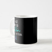 Mug J'Ai Le Temps D'Écouter La Sensibilisation À La Pr (Devant gauche)