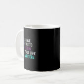 Mug J'Ai Le Temps D'Écouter L'Accusé De Suicide En San (Devant gauche)
