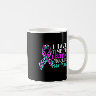 Mug J'Ai Le Temps D'Écouter L'Accusé De Suicide En San