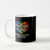 Mug J'Ai Le Temps D'Écouter Le Match De Sensibilisatio (Gauche)