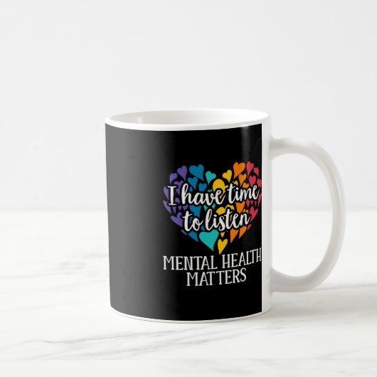 Mug J'Ai Le Temps D'Écouter Le Match De Sensibilisatio (Droite)