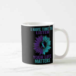 Mug J'ai le temps d'écouter Prévention du suicide