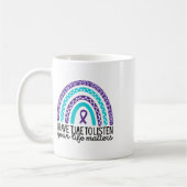 Mug J'ai le temps d'écouter, Sensibilisation à la prév (Gauche)