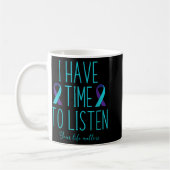 Mug J'Ai Le Temps D'Écouter Sensibilisation Au Suicide (Gauche)