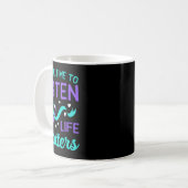 Mug J'Ai Le Temps D'Écouter - Vos Problèmes De Vie Sui (Devant gauche)