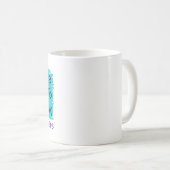 Mug 💜 J'ai le temps d'écouter ; votre vie compte (Devant droit)