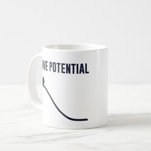 Mug J'ai l'énergie potentielle (Devant gauche)