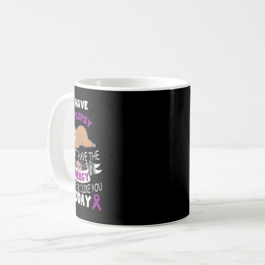 Mug j'ai l'épilepsie je n'ai pas la conscience énergét (Devant gauche)