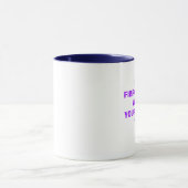 MUG J'AI L'EXCUSE DE LA FIBROMYALGIE WHAT'SYOUR ? ? ? (Centre)