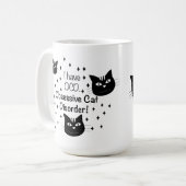 Mug J'ai l'OCD, Obsessionnel Cat Disorder (Devant gauche)