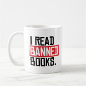 Mug J'Ai Lu Des Livres Interdits (Gauche)