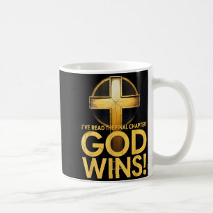 Mug J'ai lu le dernier chapitre Dieu gagne la Croix Ch
