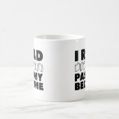 Mug J'Ai Lu Le Passé (Centre)