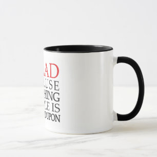 Mug J'ai lu puisque