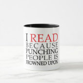 Mug J'ai lu puisque (Centre)