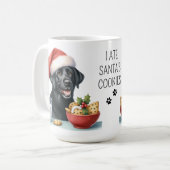 Mug J'Ai Mangé Père Noël Cookies Labrador Puppy Chien  (Devant gauche)