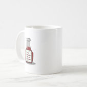 Mug J'ai mis du ketchup sur mon ketchup (Devant gauche)