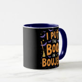 Mug J'Ai Mis Le Boo À Boujee Funny Halloween Ghost (Devant droit)